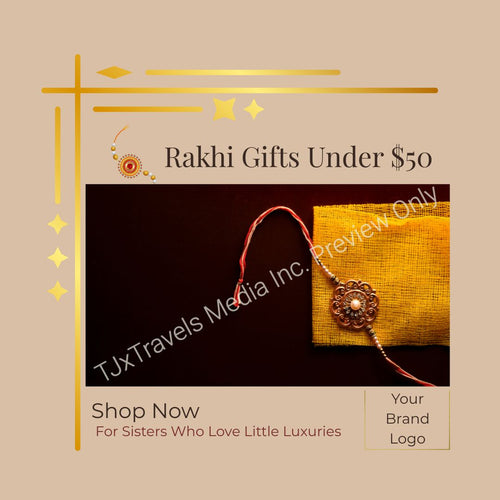 Raksha Bandhan Marketing Kit – Canva Templates