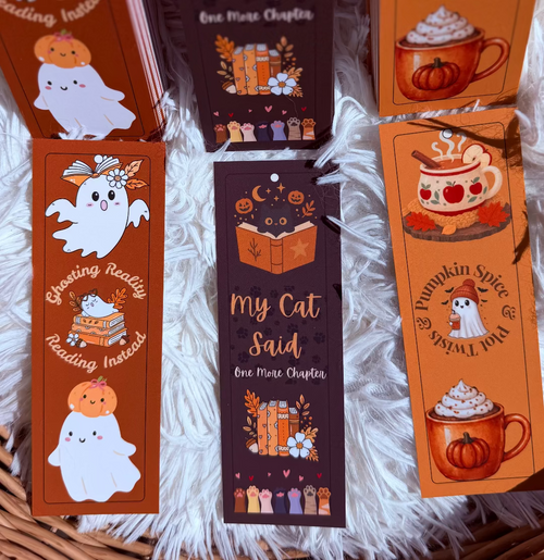 Bookmark Bundle : Cozy Fall | Set of 3 Bookmarks for Book Lovers