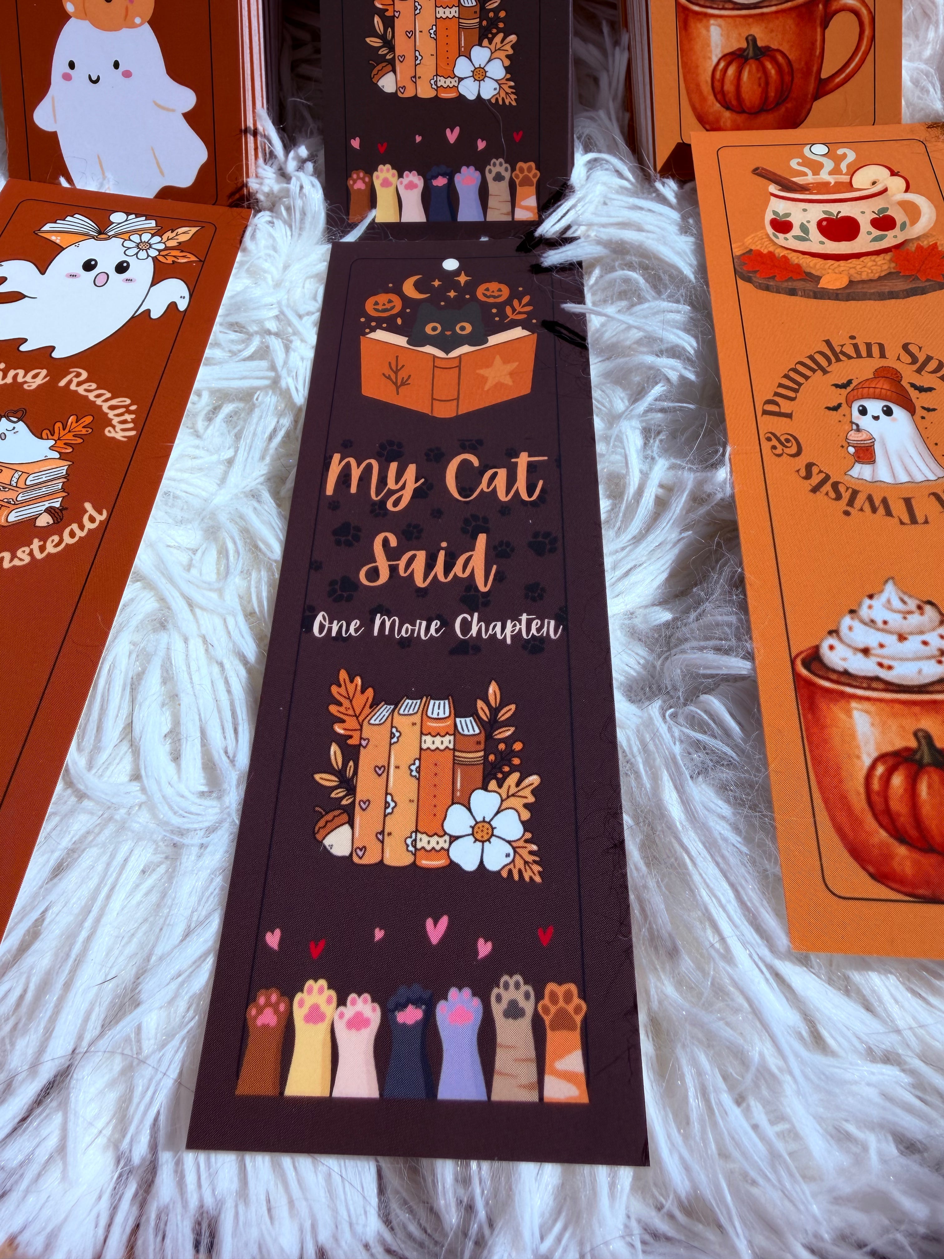 Bookmark Bundle : Cozy Fall | Set of 3 Bookmarks for Book Lovers