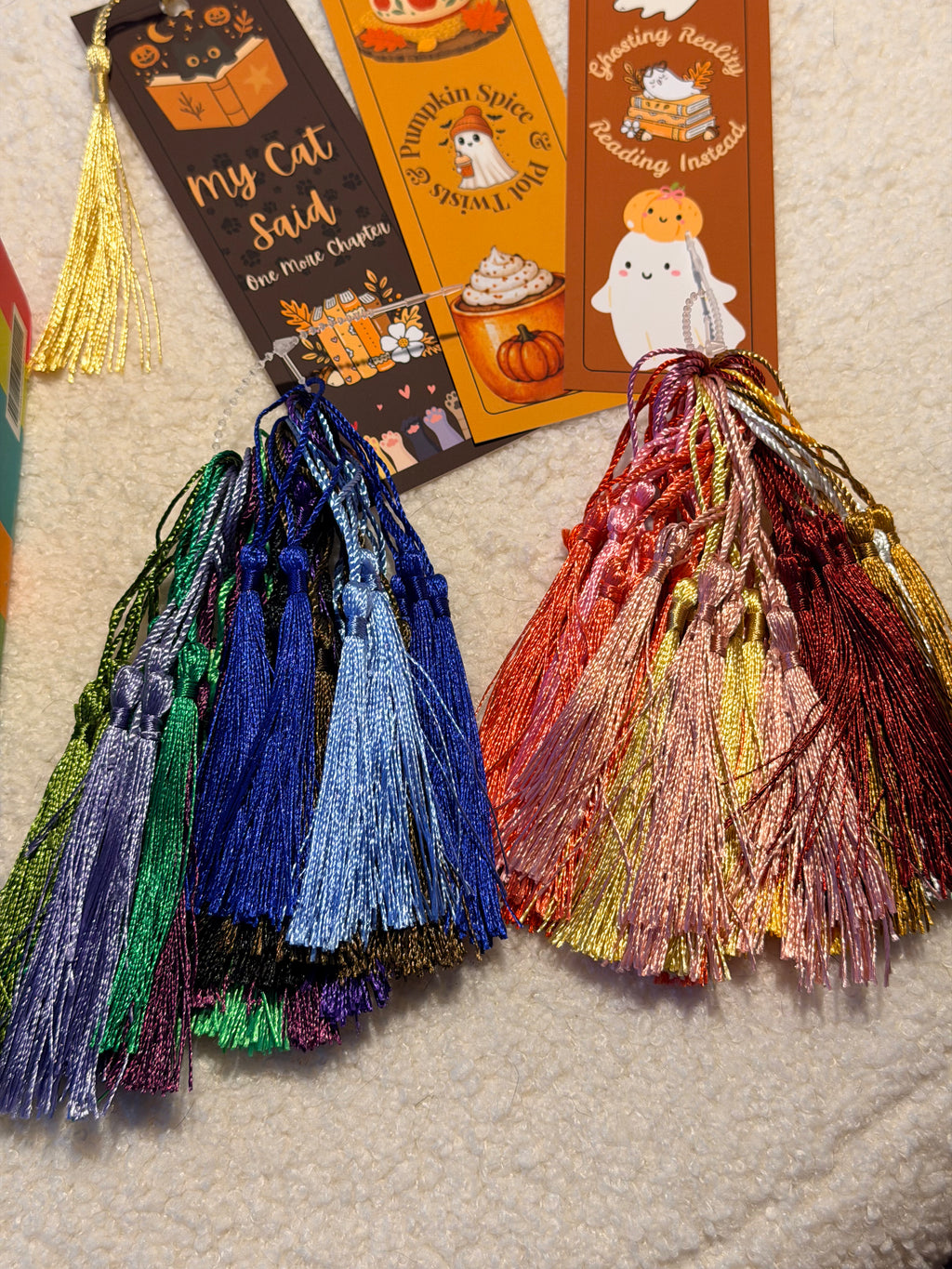 Bookmark Bundle : Cozy Fall | Set of 3 Bookmarks for Book Lovers