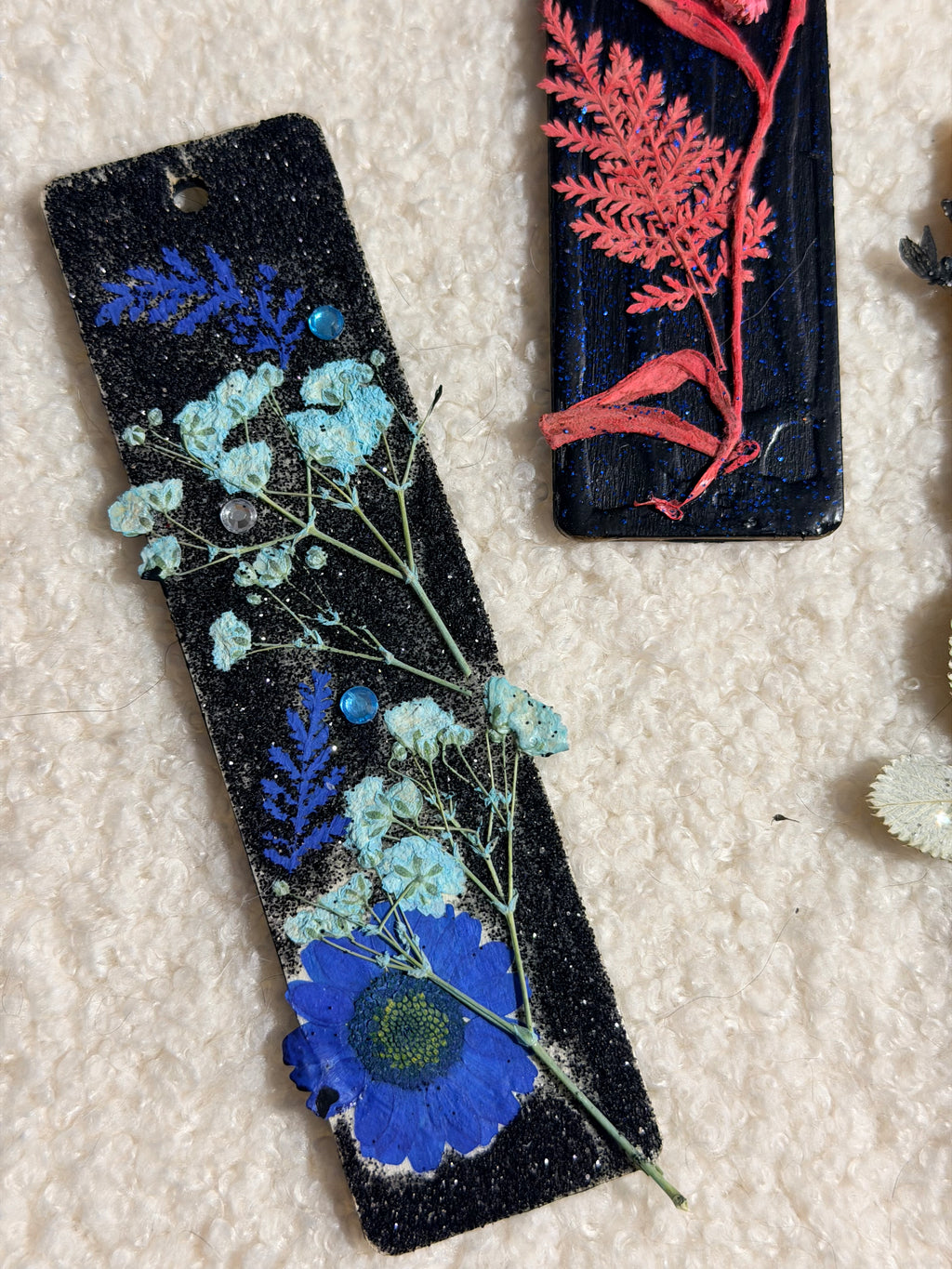 Botanical Stardust™ Handmade Wooden Bookmark