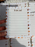 Dog Lover To-Do List Notepad – 50 Pages