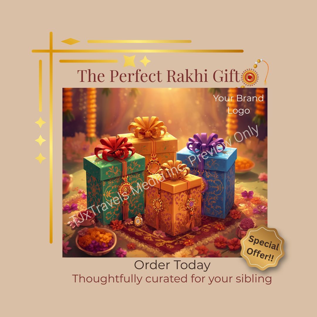 Raksha Bandhan Marketing Kit – Canva Templates